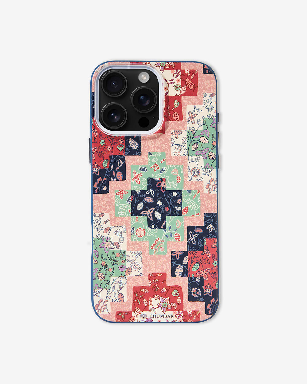 Phone Case Cover for iPhone 16 Pro Max - Batik Patchprint