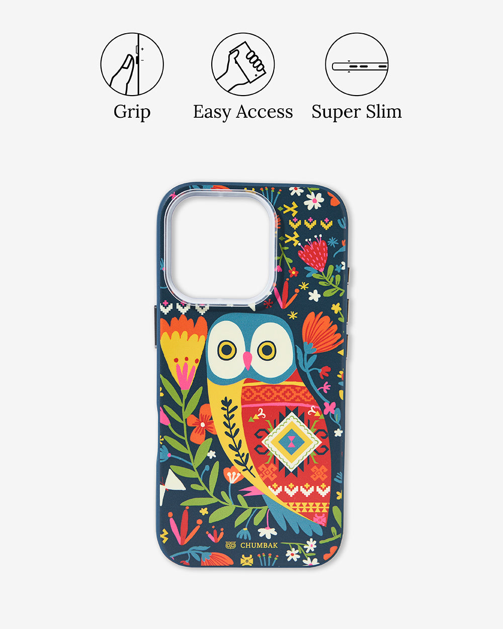 Phone Case Cover for iPhone 16 Pro - Classic Owl