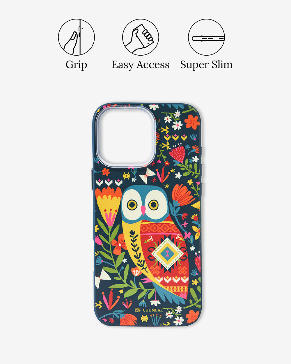 Phone Case Cover for iPhone 16 Pro Max - Classic Owl