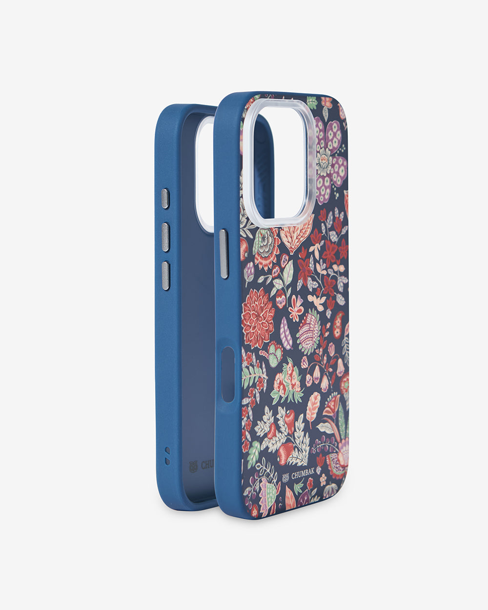 Phone Case Cover for iPhone 16 Pro - Batik Bloom