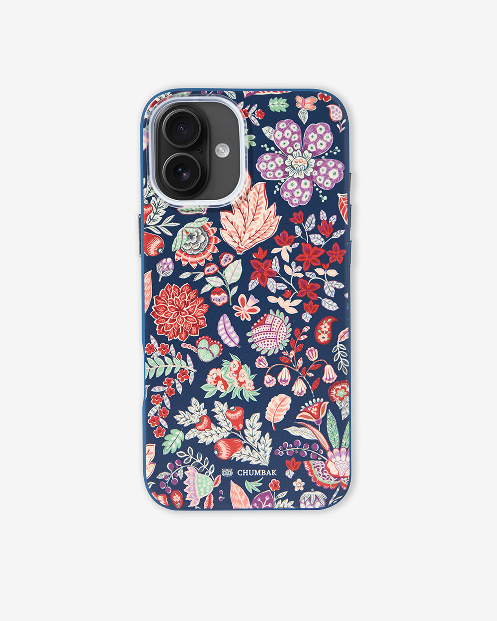 Phone Case Cover for iPhone 16 Plus - Batik Bloom