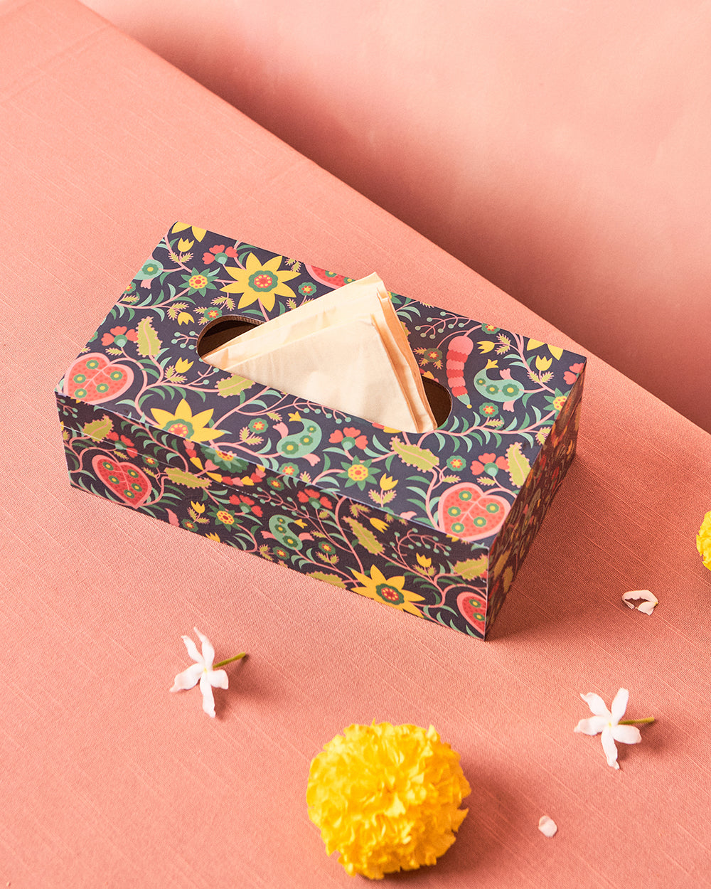 Starry Diwali Beil Tissue Box