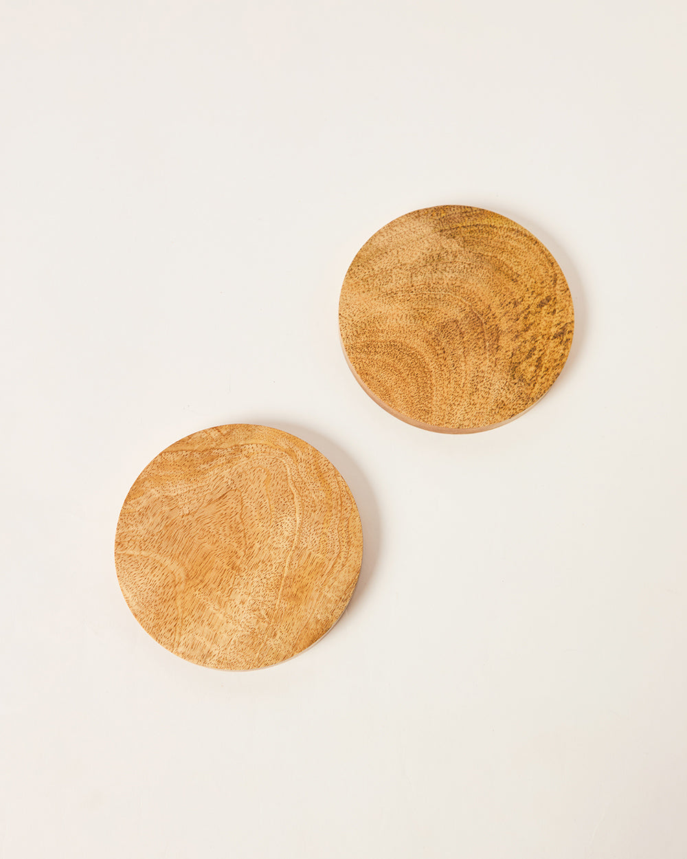 Snow Glow Wooden Coasters | Set of 2