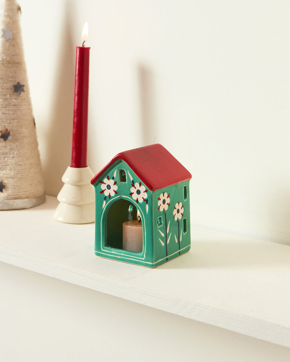 Cottage Tea-light Holder| Comes in a Gift Bag