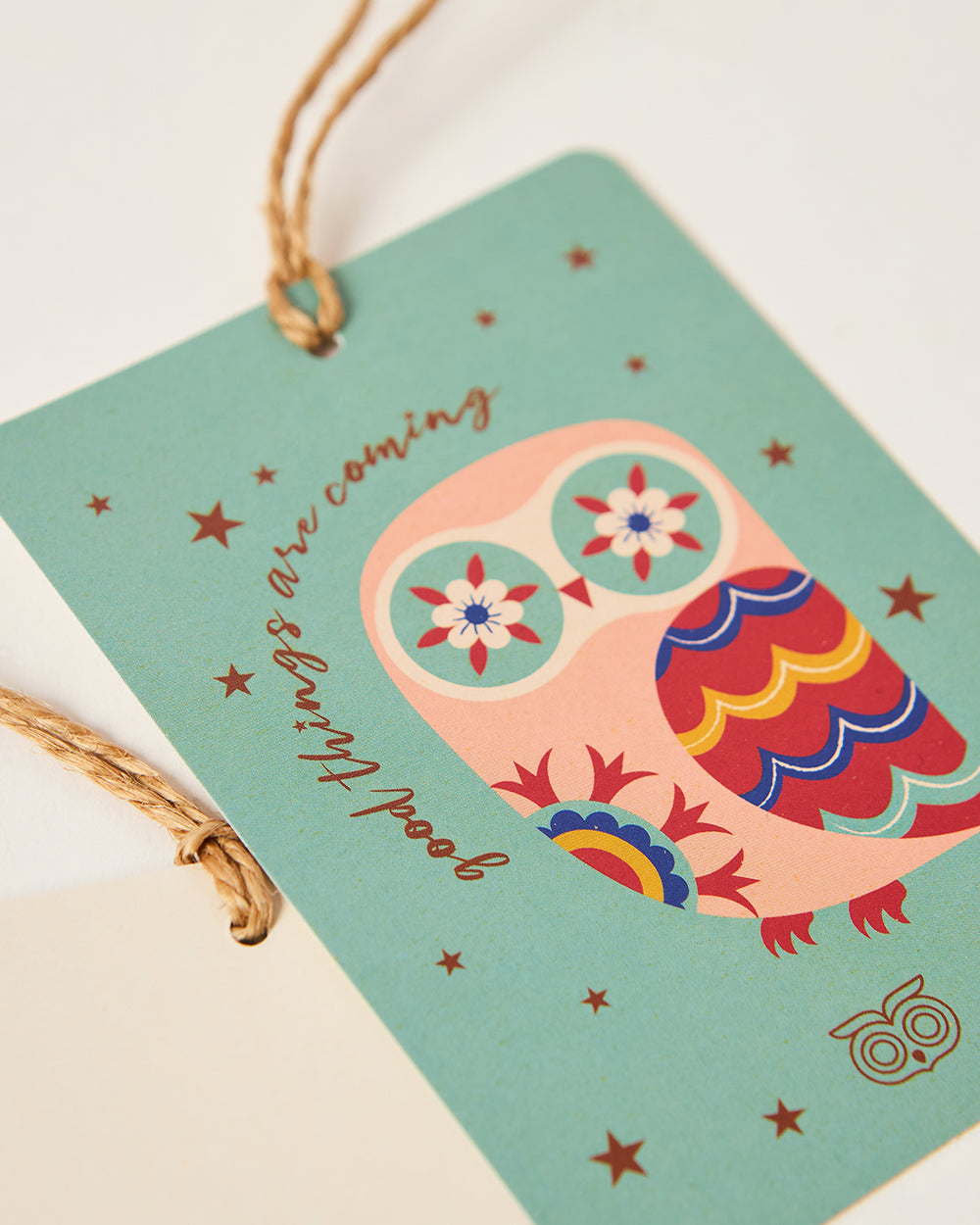 Classic Owl Message Cards, Set of 4