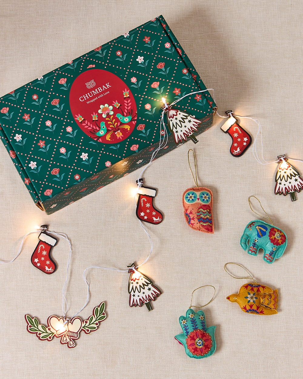 X'mas Tree Charms Gift Set of 5| Comes in a Gift Box