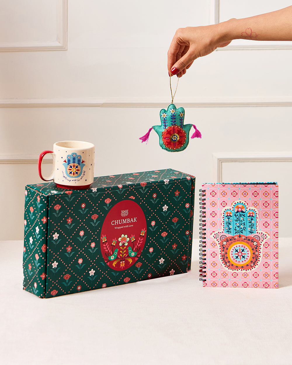 Hamsa Holiday Season Gift Set of 3| Comes in a Gift Box