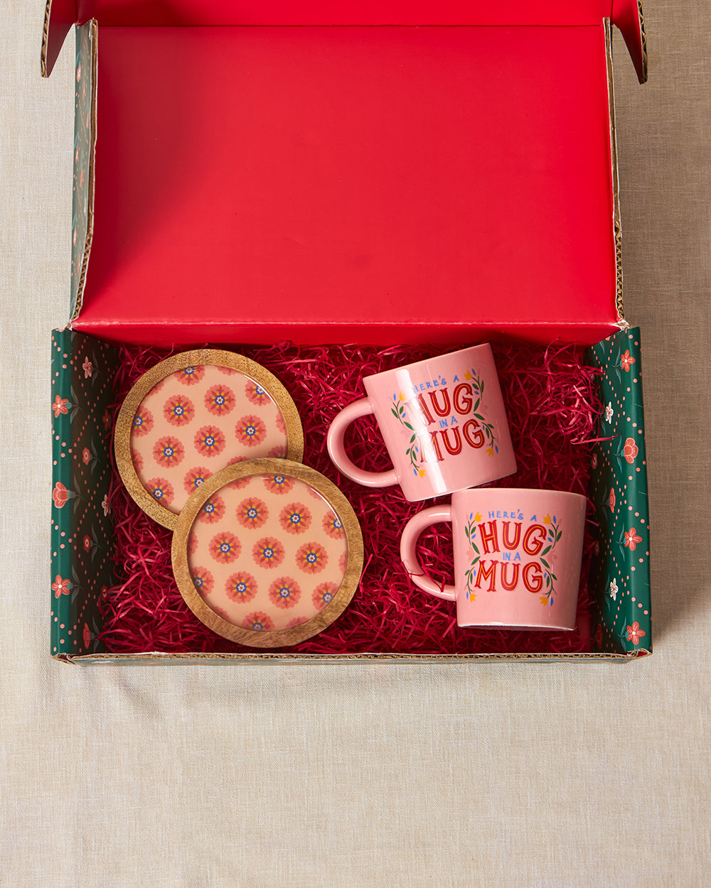 Holiday in a Mug Set of 4| Comes in a Gift Box