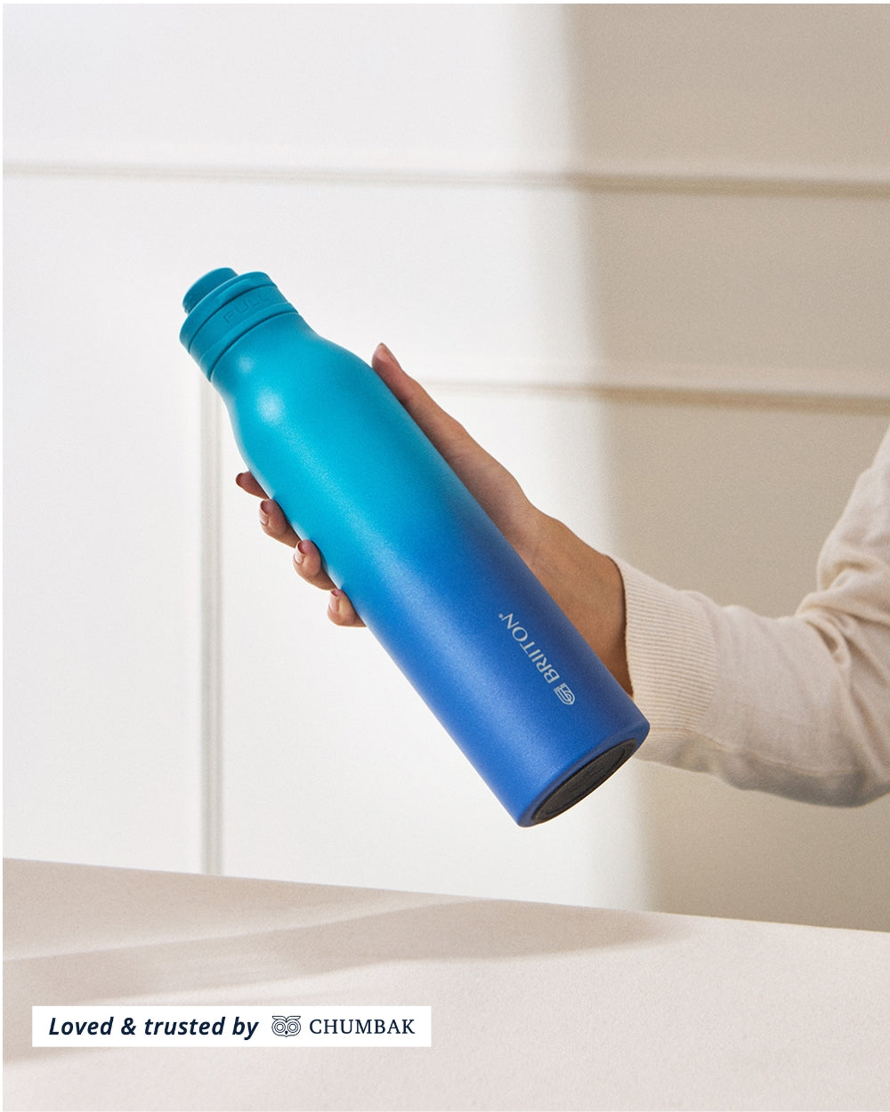 Hummer Vacuum Bottle, 750 ml | Sky Blue