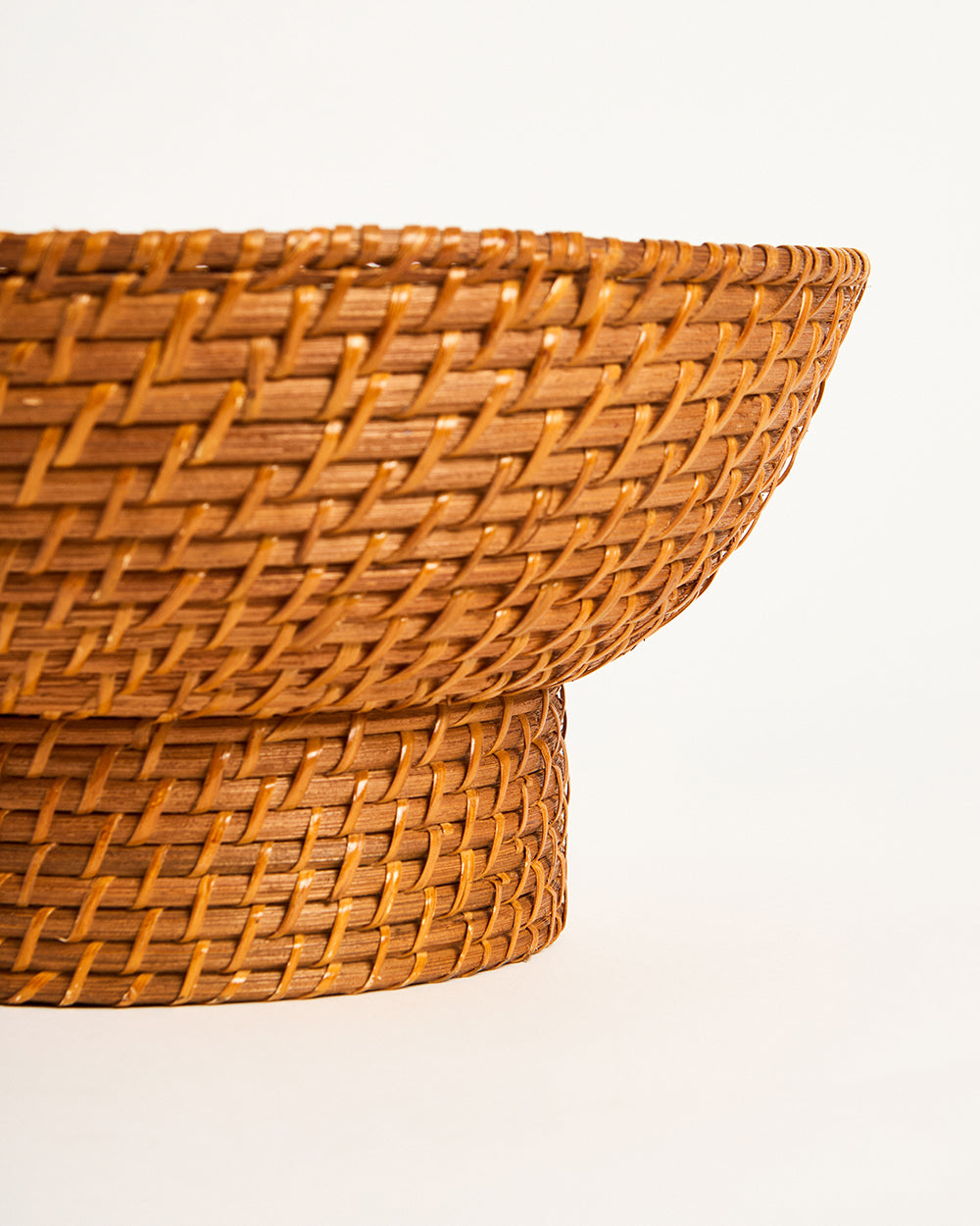 Bali Rattan Fruit Basket - 30 cm