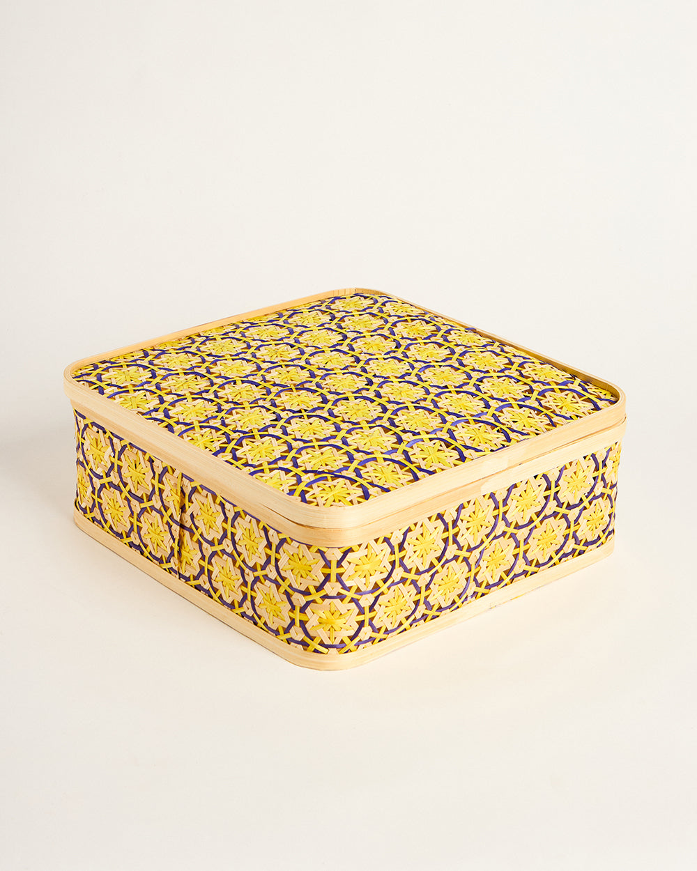 Bali Bamboo Boxes, Square - 38 cm