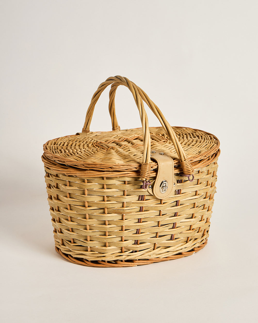 Bali Picnic Basket with Cutlery Set