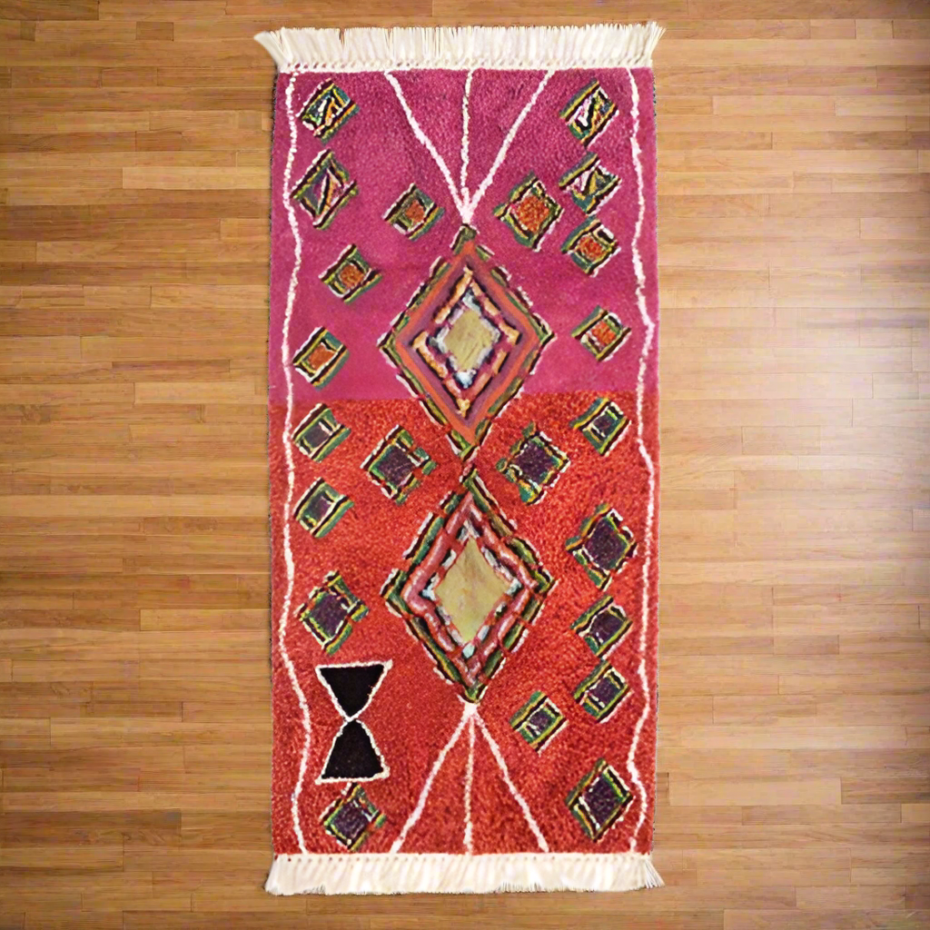 Colour Block Floor Rug