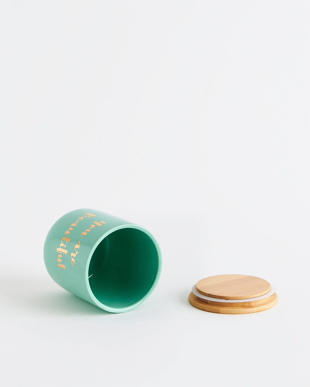 Chumbak You Are Beautiful Storage Jars Teal