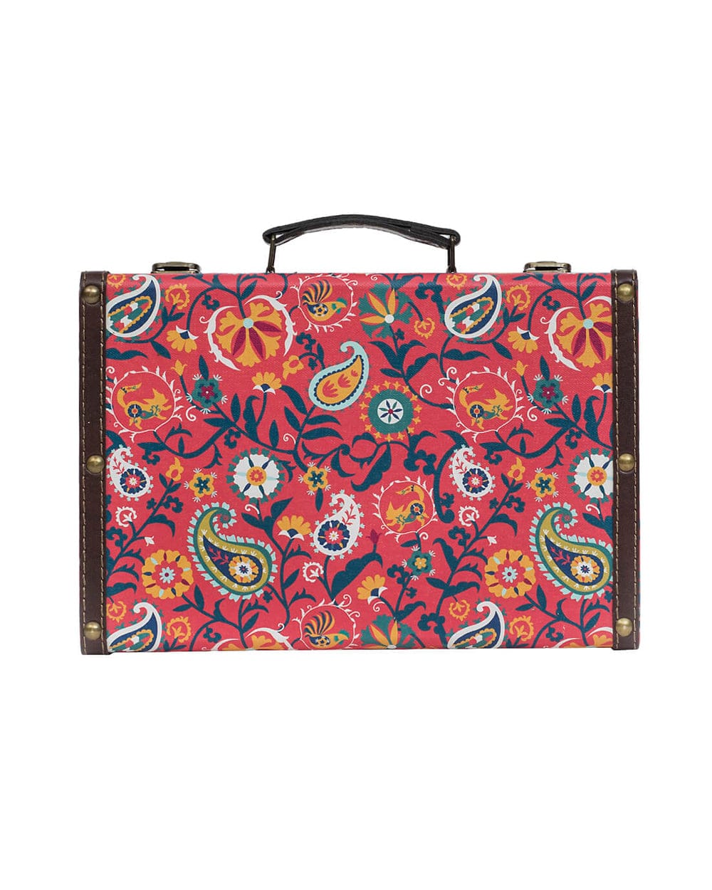 Chumbak Floral Fox Suitcase