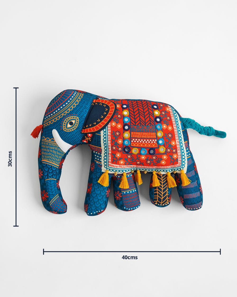 Chumbak The Royal Ride Kutch Cushion