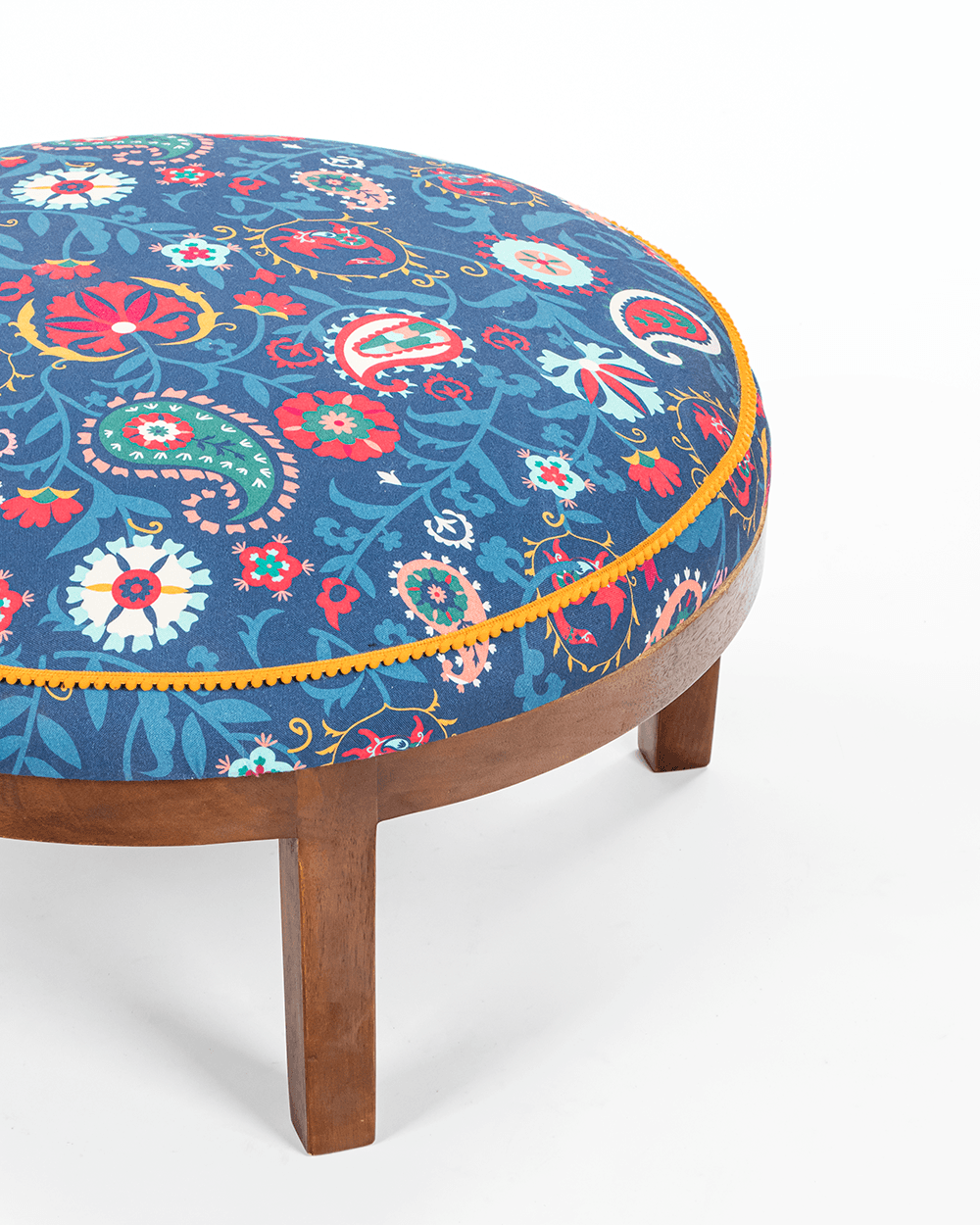 Chumbak Bohemian Ottoman  - India Paisleys