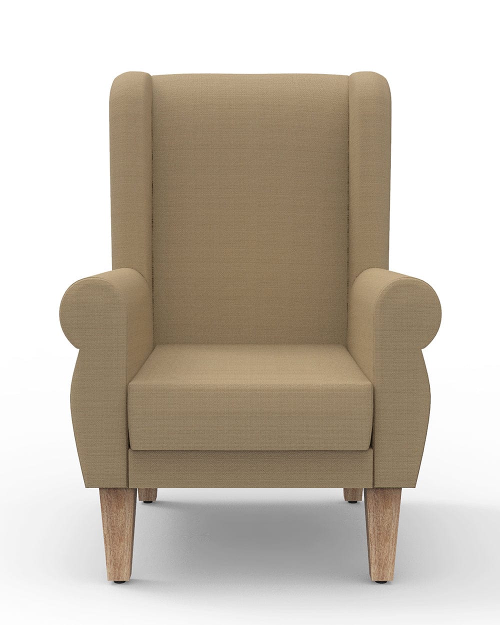 Chumbak Begum Wing Chair - Beach Beige