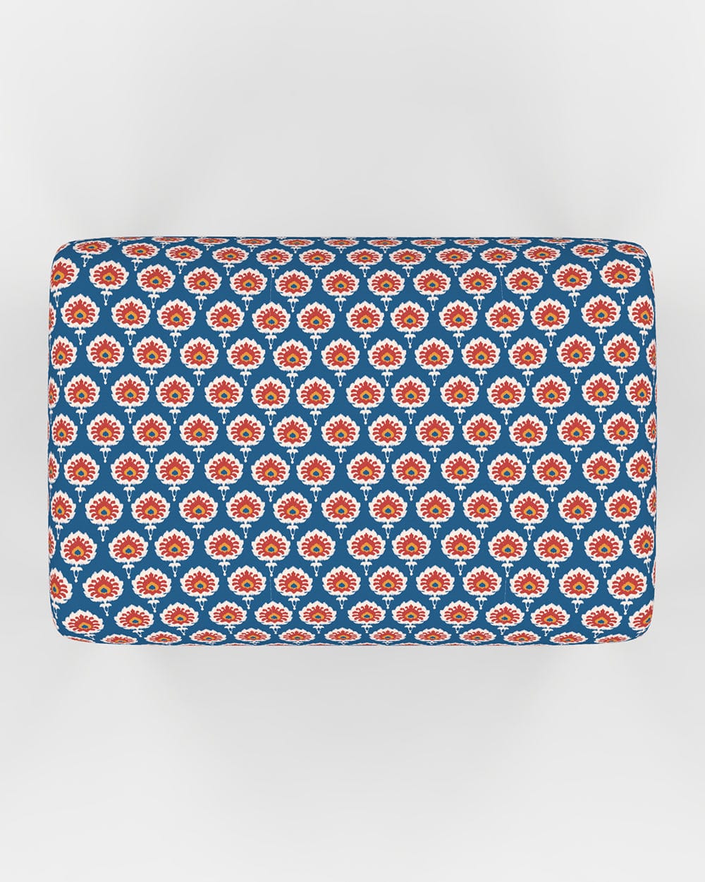 Chumbak Nawaab Bench Small - Blue Ikkat