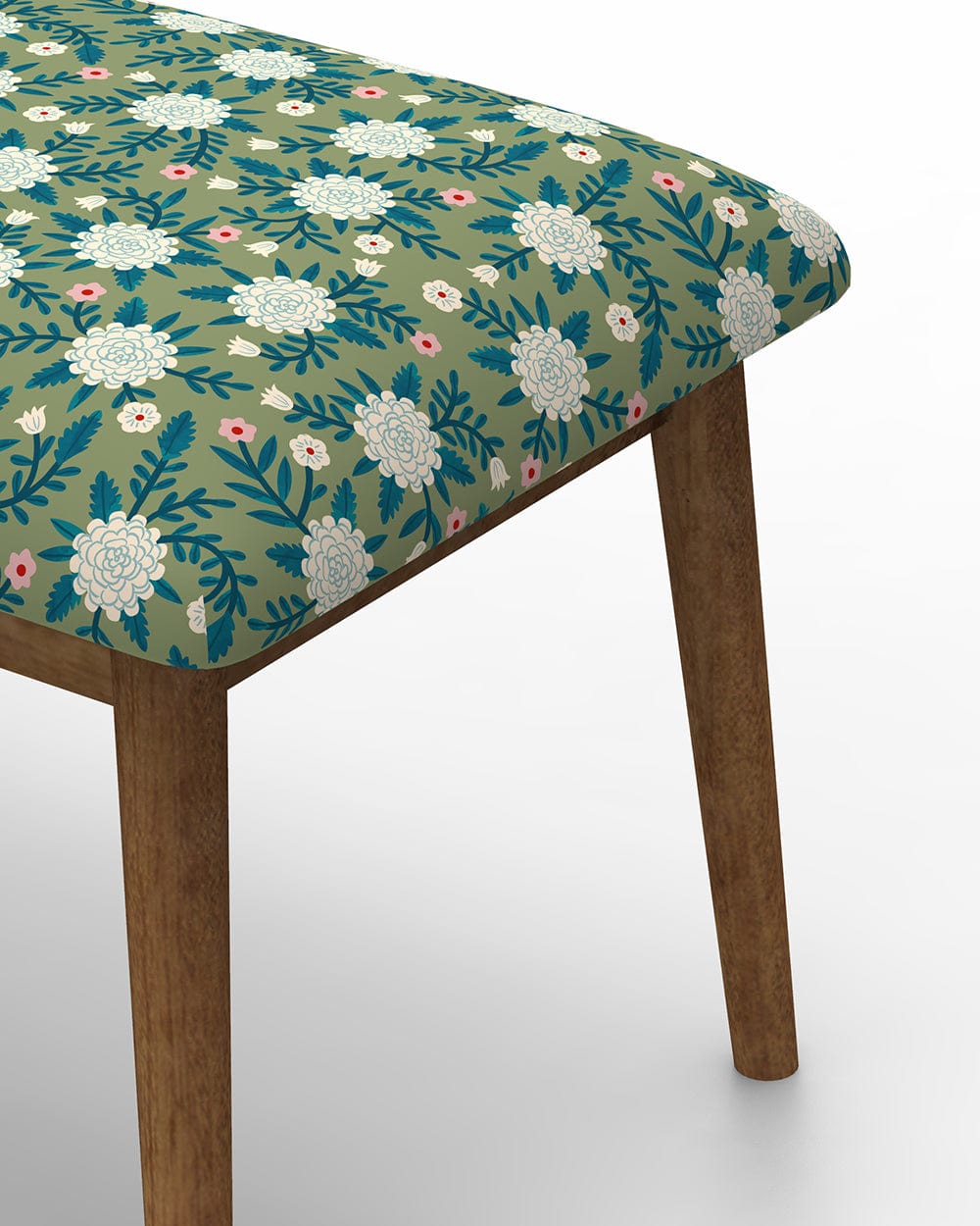 Chumbak Jodhpur Bench Small - Spring Marigold Green