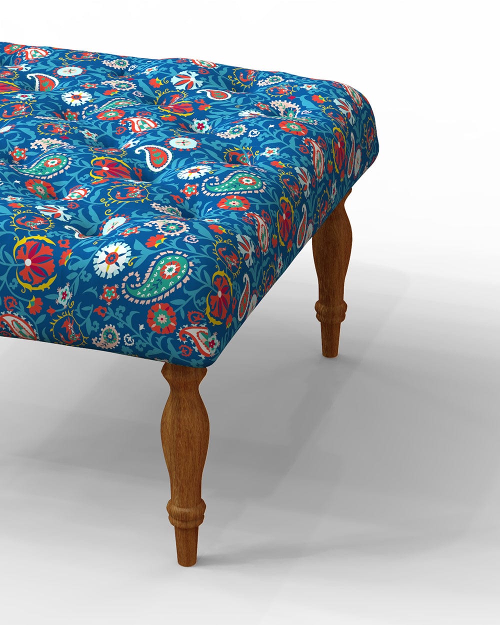 Chumbak English Ottoman - India Paisleys