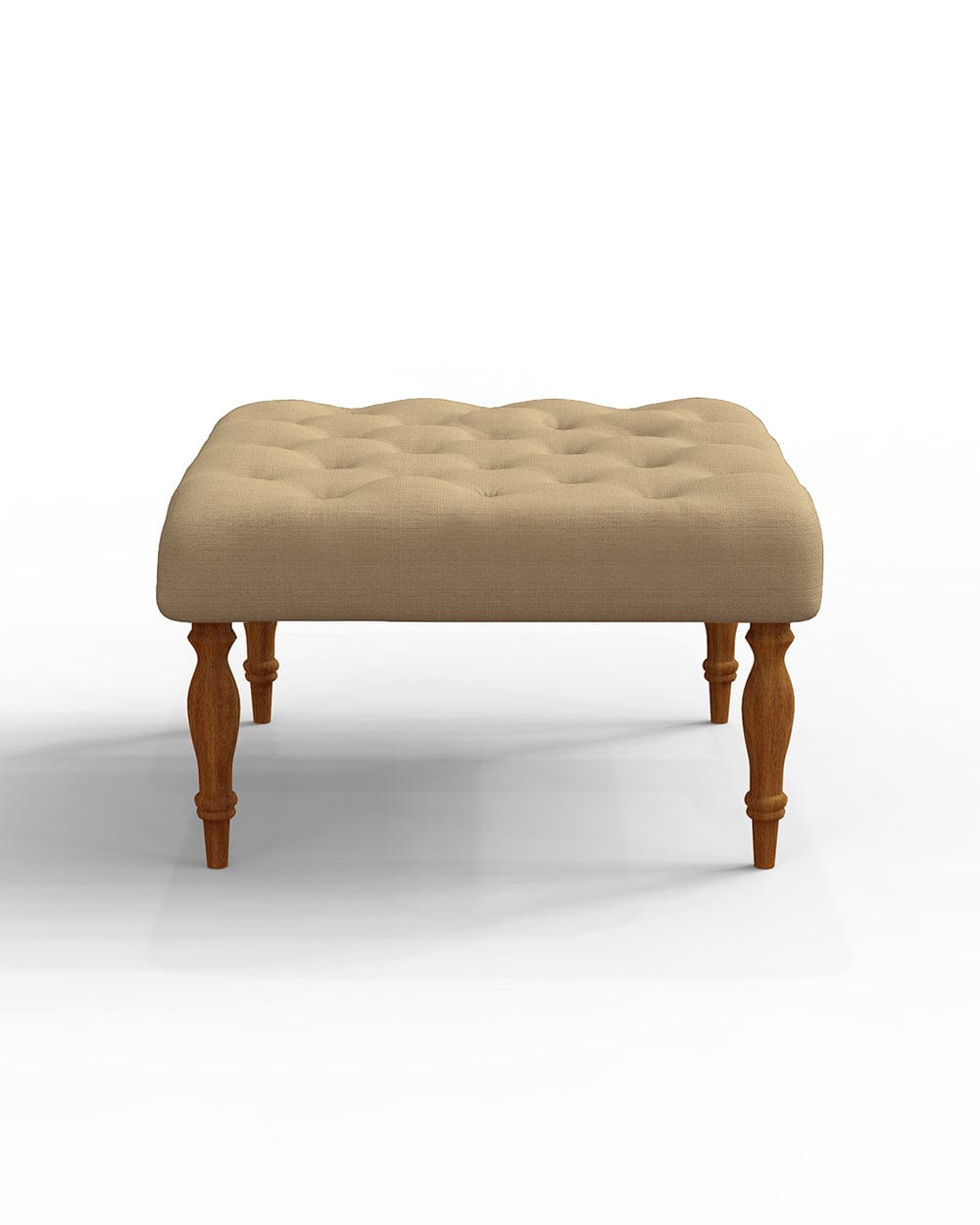 Chumbak English Ottoman - Beach Beige