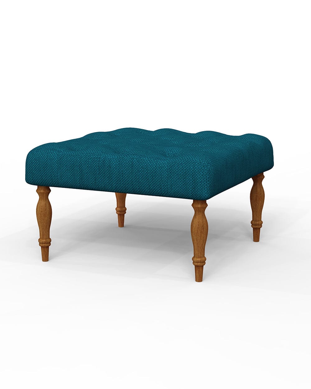 Chumbak English Ottoman - Mediterranian Blue