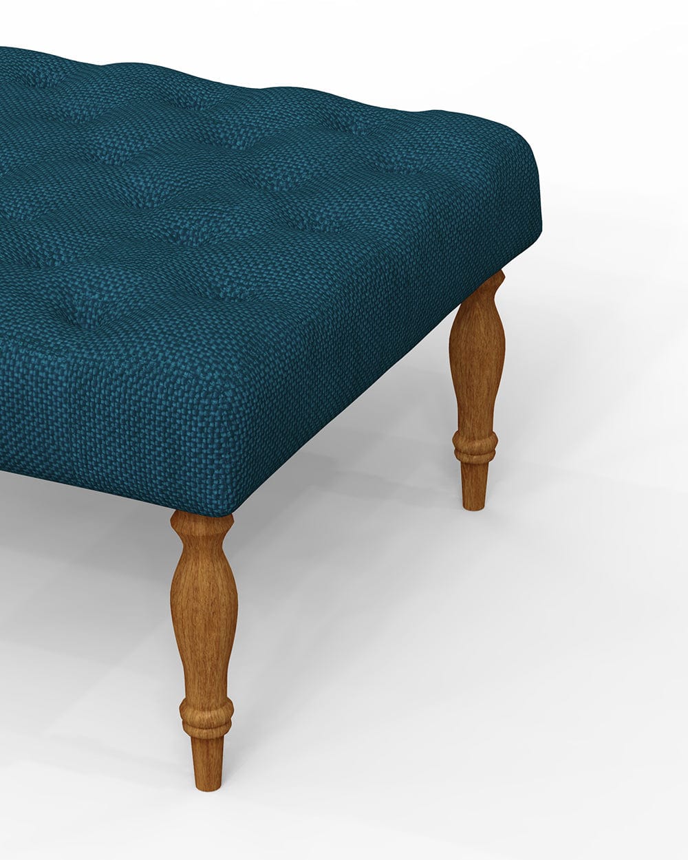 Chumbak English Ottoman - Mediterranian Blue