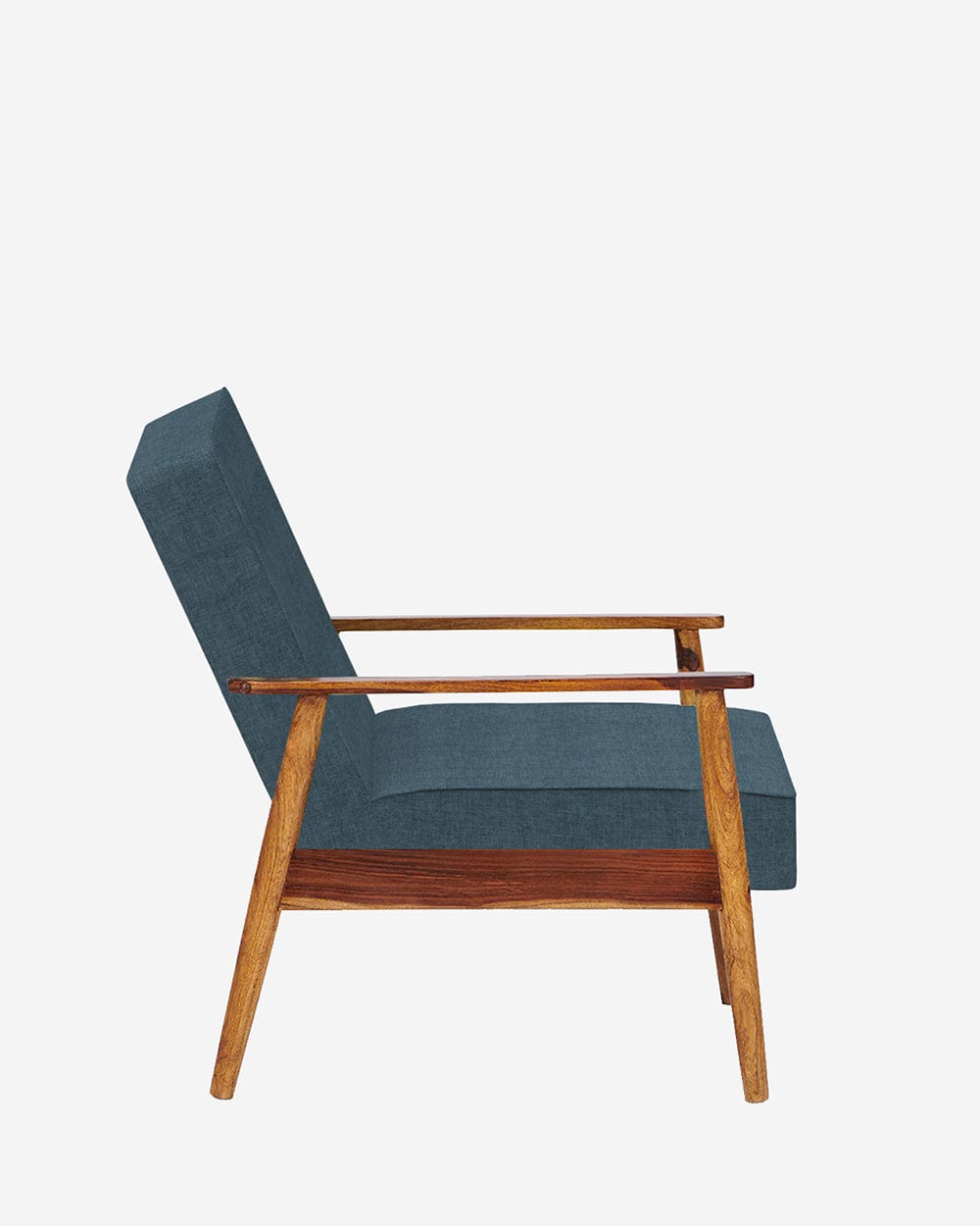 Chumbak Memsaab Arm Chair - Sailor Blue