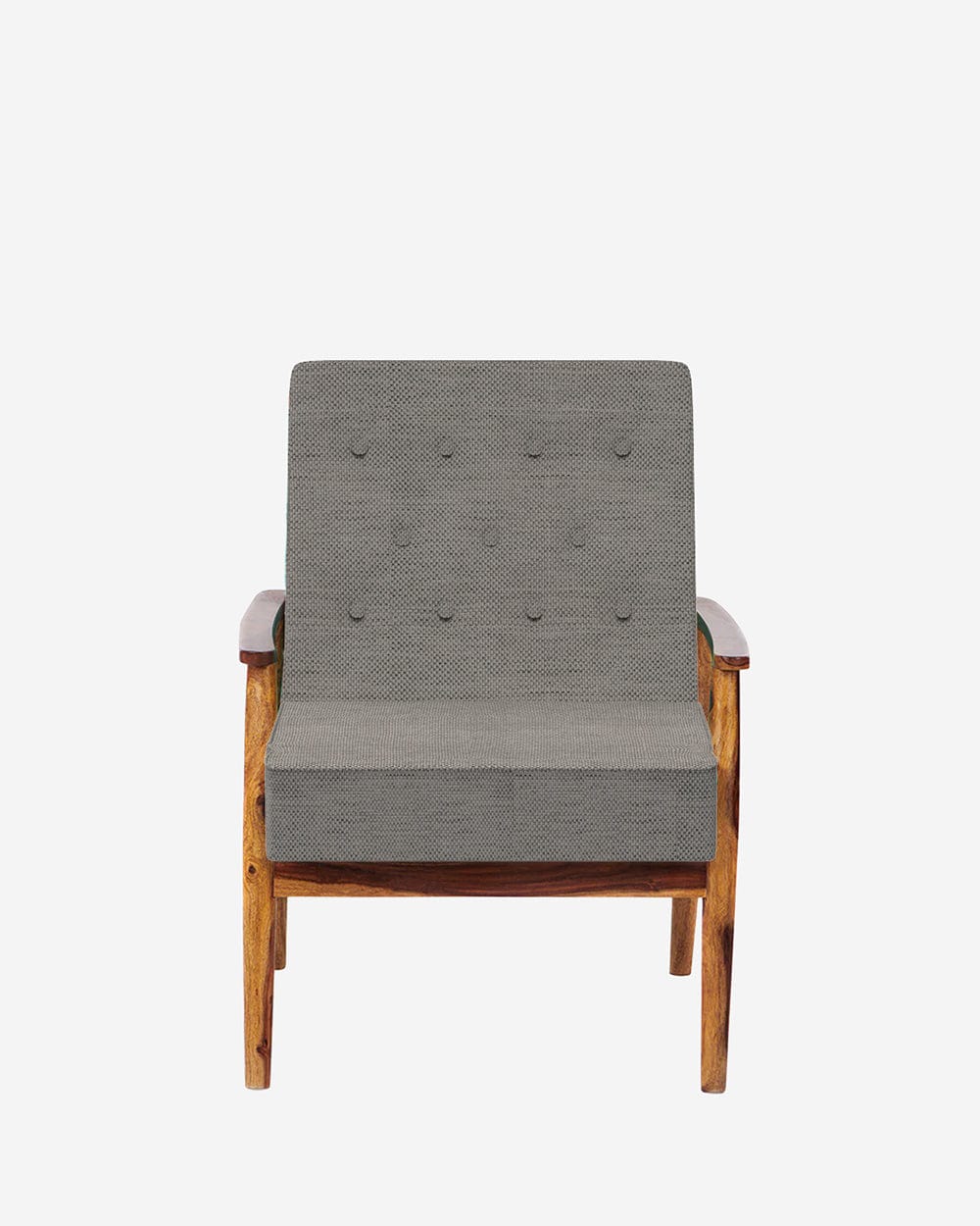 Chumbak Memsaab Arm Chair - Bangalore Grey