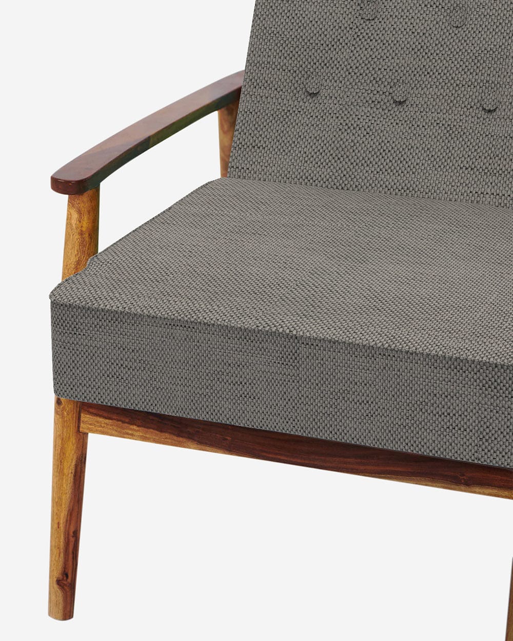 Chumbak Memsaab Arm Chair - Bangalore Grey