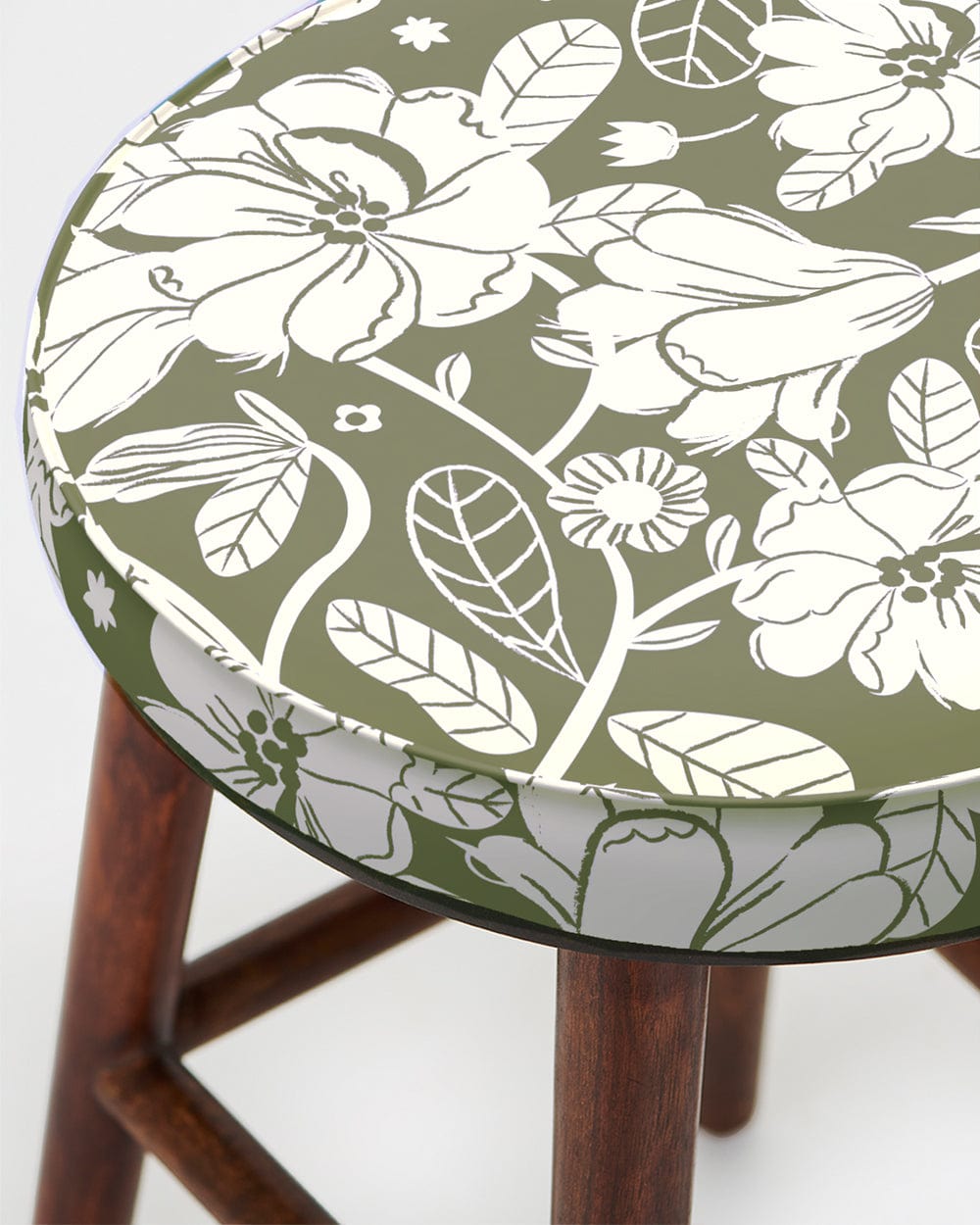 Chumbak English Cafe Stool - Grey's Garden