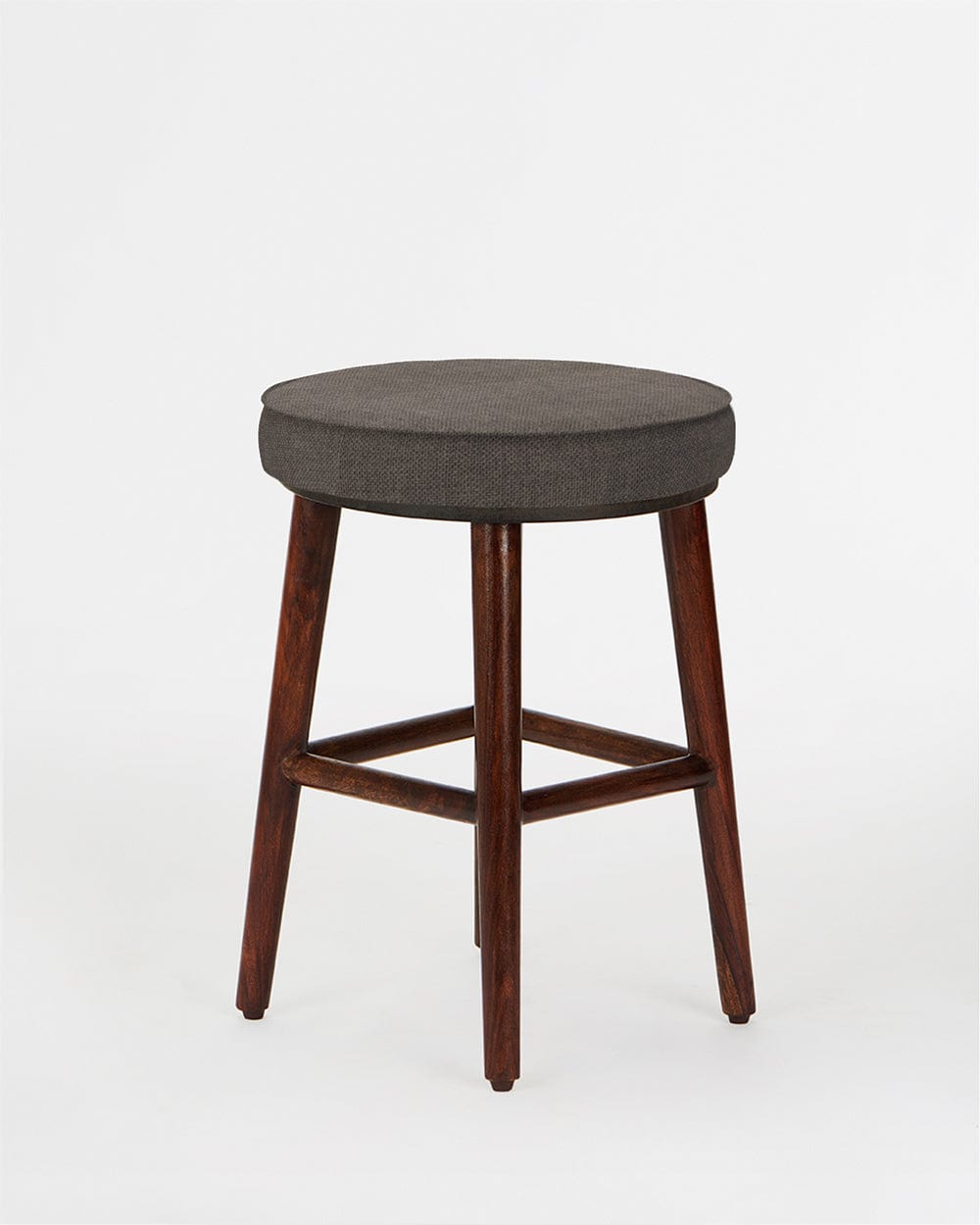 Chumbak English Cafe Stool - Brown Coal