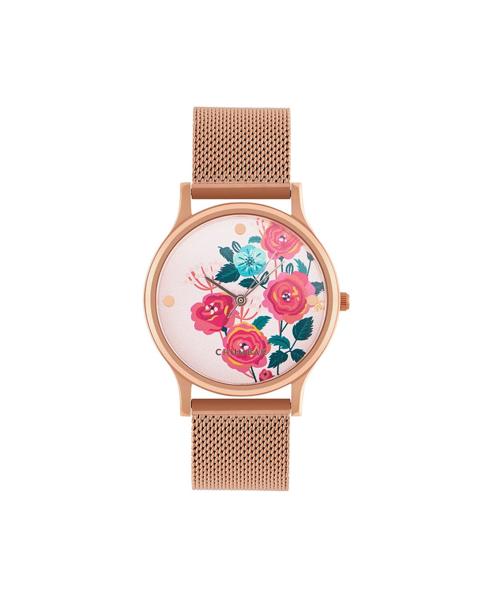 TEAL by Chumbak Rose Garden Wrist Watch