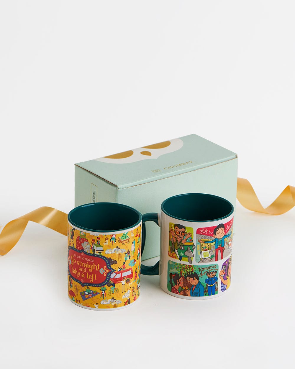 Chumbak Mad about India Mugs Gift Set