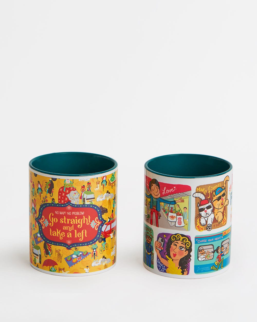 Chumbak Mad about India Mugs Gift Set