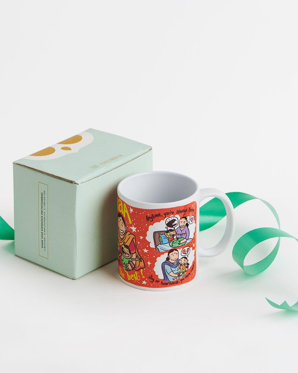 Chumbak Maa' You're the best! Mug-Coral