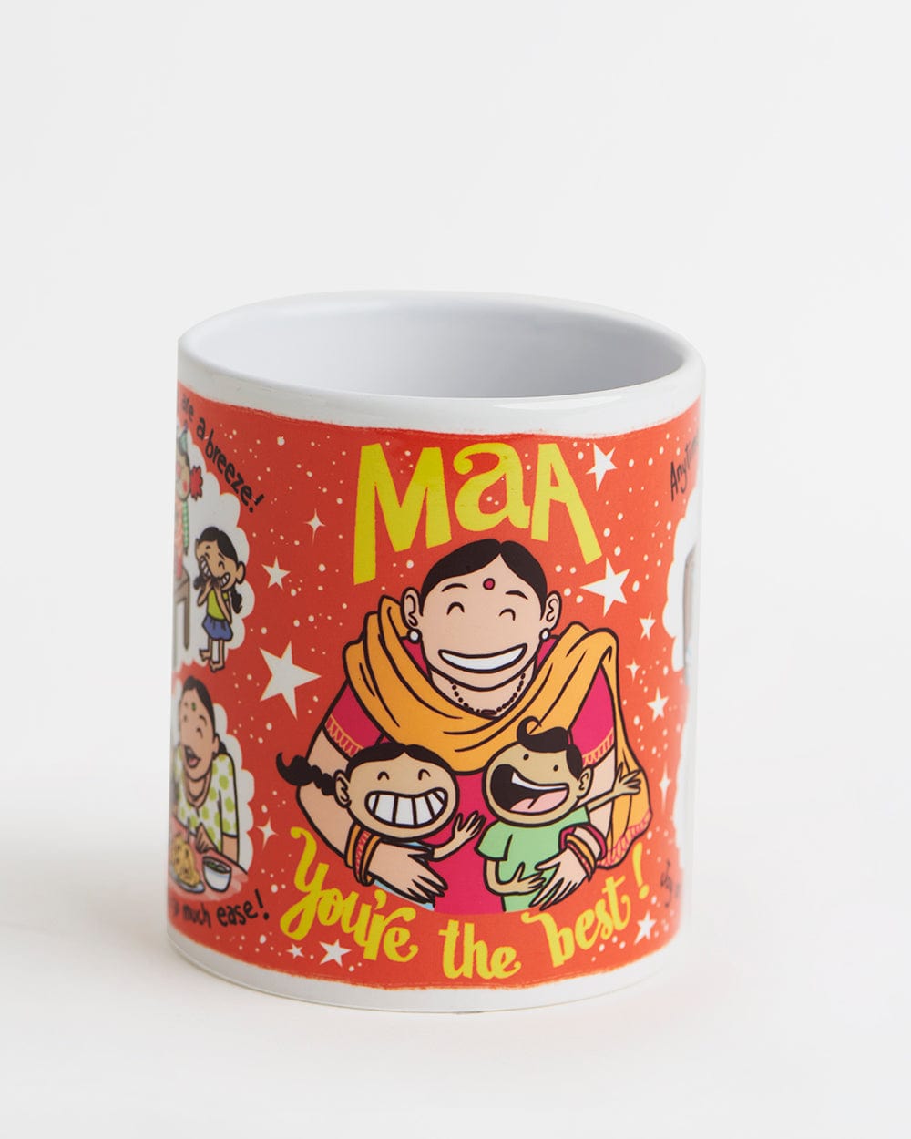 Chumbak Maa' You're the best! Mug-Coral