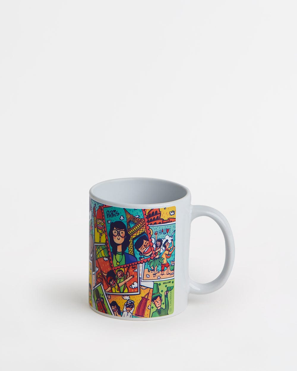 Chumbak Let's Travel Together Mug-Multi