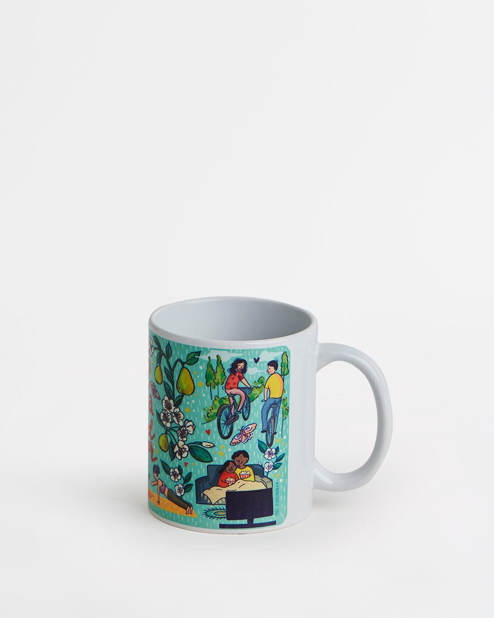 Chumbak Couple Goals Mug-Blue