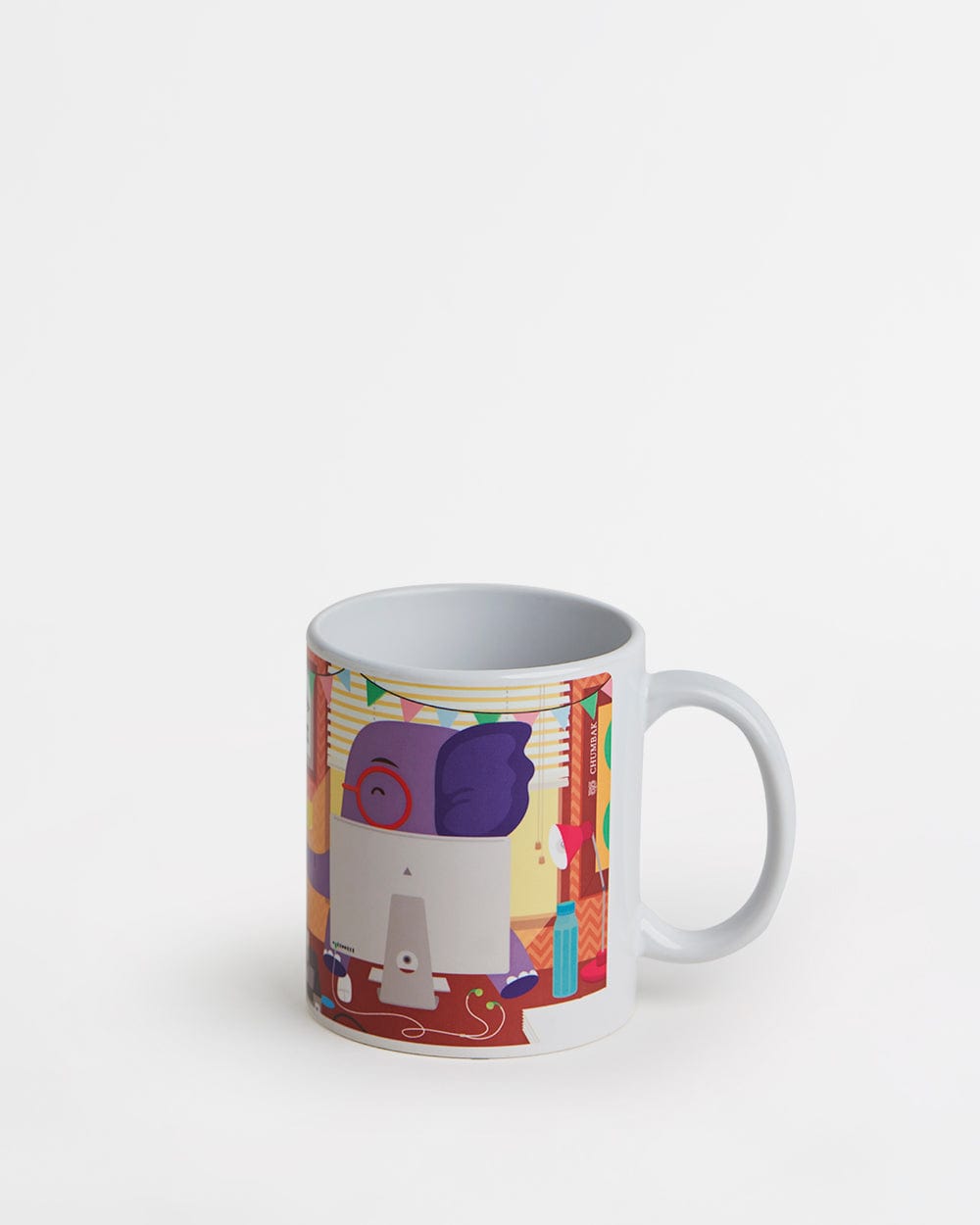 Chumbak Let's Work Together Mug-Multi