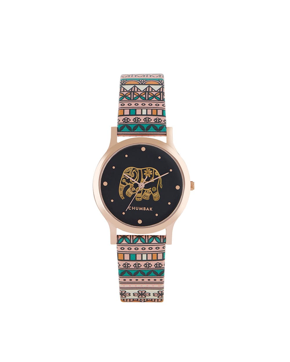 Hand Painted Watch (Elephant) – Jaipur Watch Company