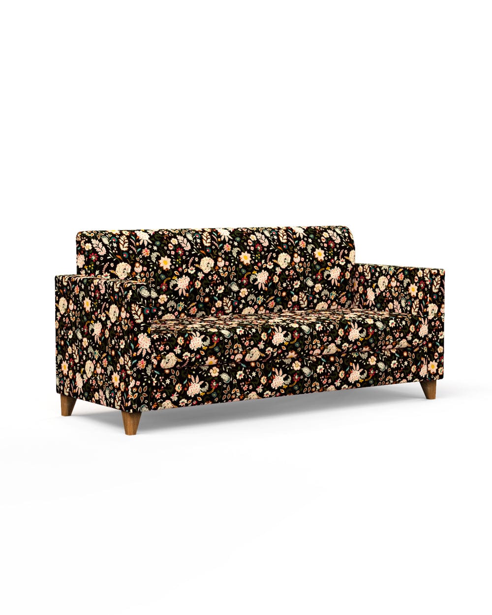 Chumbak Modern Couch-Bohemian Paisleys