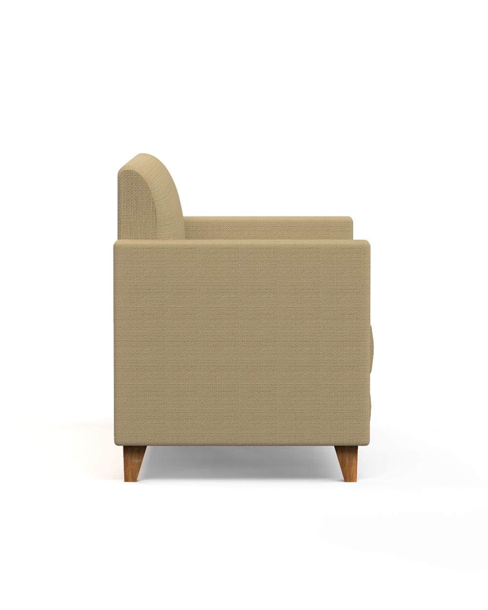 Chumbak Modern Loveseat-Beach Beige