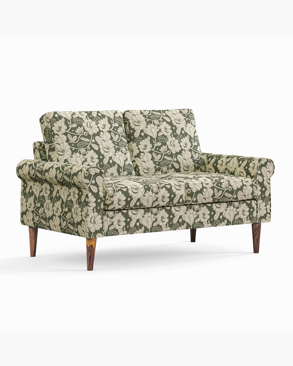 Chumbak Colonial Couch 2 Seater Grey's Garden Grey