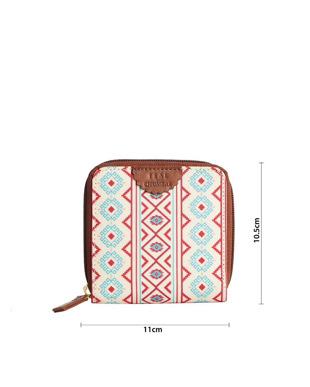 TealByChumbak Mercado Aztec Mini Wallet